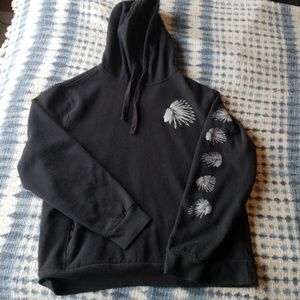 Black Indian Head hoodie